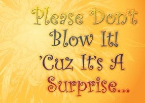 surprise, birthday, party, How to plan a surprise party? Surprise party ideas. 