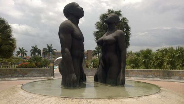 Redemption Song Statues - Emancipation Park 