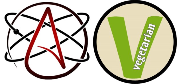 Atheism, Vegetarianism,