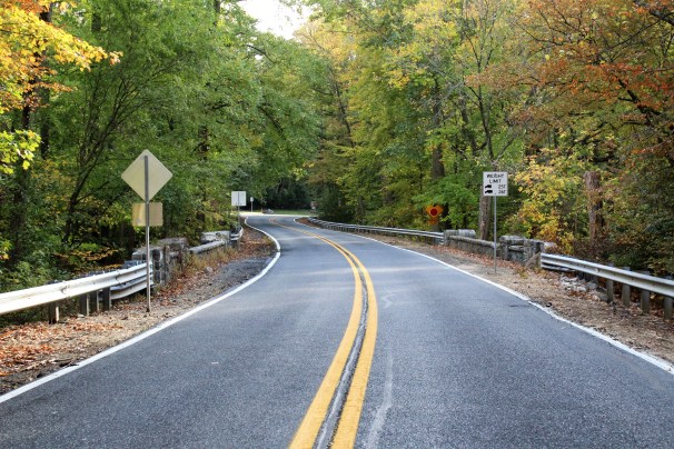 Section of Carr Road