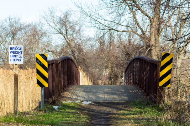 John Heinz National Wildlife Refuge Trail Bridge
