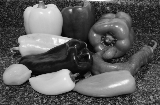 Different types of Peppers