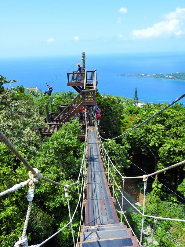Ziplining In St. Thomas