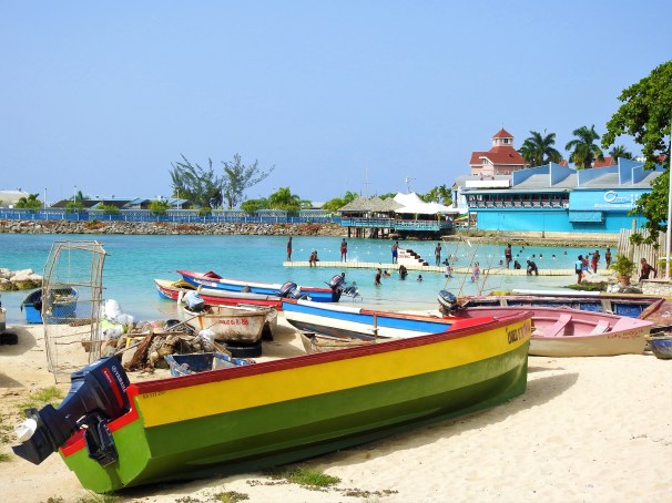 Fisherman Beach/Ocho Rios Fishing Village in Jamaica.