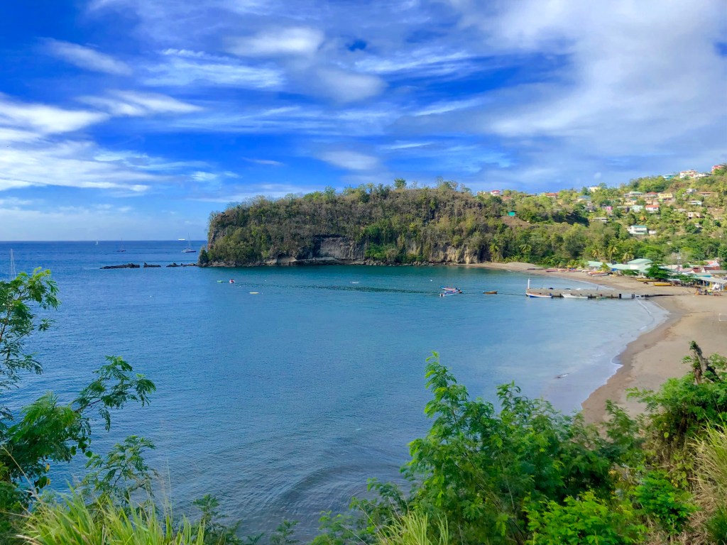 Another view of Anse La Raye