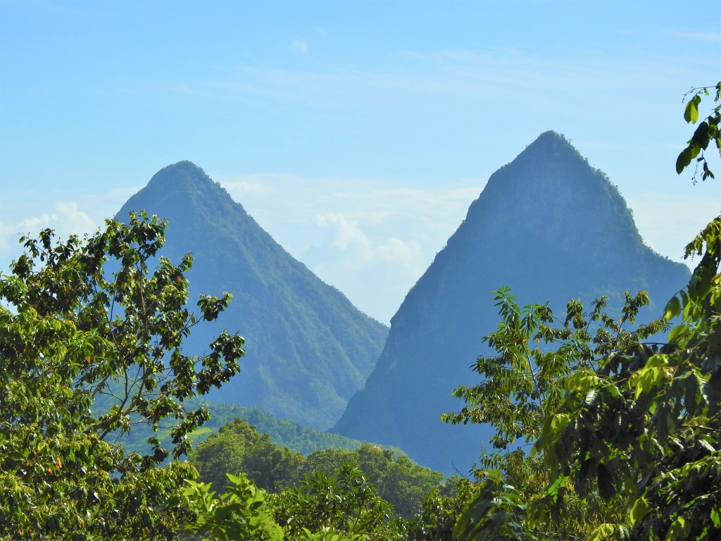 Pitons in St. Lucia